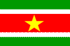 Surinam Flagge